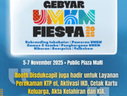 Dukcapil Makassar Hadir di Gebyar UMKM Fiesta 2025, Siap Layani Administrasi Kependudukan di Lokasi Acara
