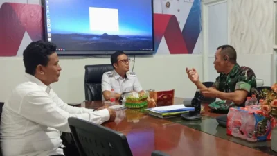 Camat Mariso Terima Kunjungan Danramil Baru, Perkuat Sinergi Tripika untuk Jaga Kondusivitas Wilayah