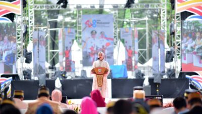 Fatmawati Rusdi Ajak Masyarakat Rajut Harmoni di HUT Makassar ke-418