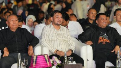 Kepala Bapenda Makassar Hadiri Malam Puncak HUT Kota Makassar ke-418 yang Disebut sebagai Pesta Rakyat