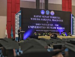 Kukuhkan 266 Sarjana Baru, Rektor UMMA : Kalian Baru Saja Memulai Petualangan Hidup