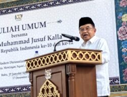 Jusuf Kalla Tekankan Pentingnya Ilmu dan Profesionalisme dalam Kuliah Umum di Gontor Putri