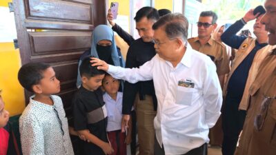 Jusuf Kalla Tinjau Pemulihan Pasca Bencana di Aceh Utara