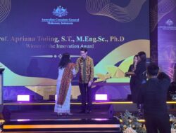 Apriana Toding Raih Innovation Award di Australia Alumni Award 2026