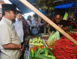 Sidak Pasar Bersama Forkopimda, Gubernur Sulsel: Harga Sembako Relatif Terkendali