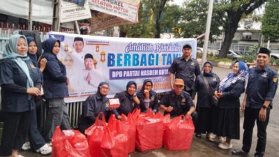NasDem Makassar Berbagi Takjil di 15 Kecamatan, Cicu: Ramadan Bulan Penuh Berkah