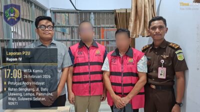 Kejari Wajo Tetapkan dua Tersangka Baru Kasus Pengembangan Persuteraan Tahun Anggaran 2022