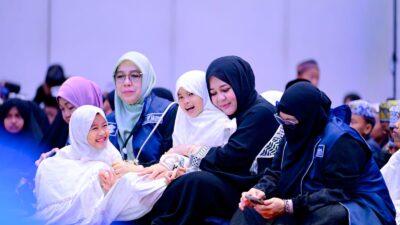 Beri Motivasi dan Semangat Belajar, Fatmawati Rusdi kepada Anak Yatim: Teruslah Mencintai Al-Qur’an