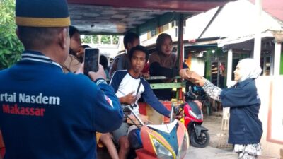 NasDem Makassar Berbagi Takjil hingga ke Pulau, Ratusan Paket Dibagikan Selama Ramadan