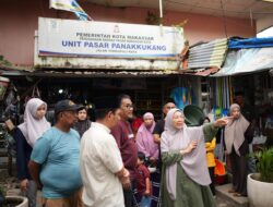 Melinda Aksa Tinjau Lahan dan RTH Pasar Panakkukang, Siapkan Pengelolaan Modern