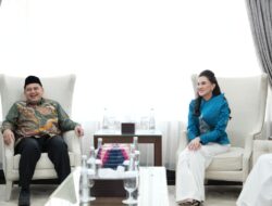 Gubernur Sherly Tjoanda Belajar Strategi PAD dan Inflasi ke Munafri saat Silaturahmi di Rujab