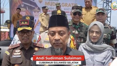 Gubernur Sulsel bersama Forkopimda Lepas Peserta Mudik Gratis Pemprov di CPI Makassar