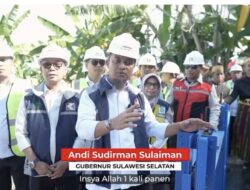 Dimulai dari Soppeng, Gubernur Sulsel Groundbreaking Program MYP Rehabilitasi Daerah Irigasi