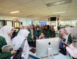 Mahasiswa Ilmu Komunikasi UMI Kunjungi Harian Fajar, Ingin Lihat Proses Pembuatan Berita