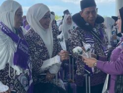 Jamaah Haji Khusus PT Annur Maarif Dijamu Makan Siang Eksklusif di Lounge Bandara Sultan Hasanuddin