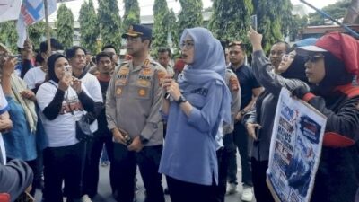 May Day, Ketua DPRD Sulsel Andi Rachmatika Dewi  Jumput   Aspirasi Buruh