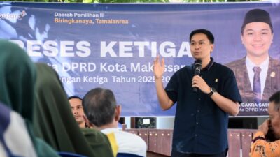 Reses di Berua dan Sudiang, Odhika Fokus Perbaikan Jalan dan KIS