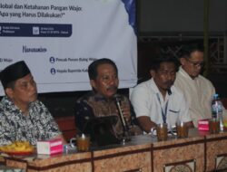 Dialog Publik JMSI Wajo:Waka Bulog,Jumlah Stok Beras di Wajo Empat Puluh Tujuh Ribu Ton