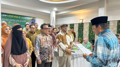 Dilantik, Adi Suryadi Culla bersama Puluhan Profesor dan Pakar Resmi Pimpin CIDES ICMI Sulsel Periode 2026 – 2031