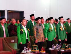 Hadiri Pelantikan DPW PPP Sulsel, Gubernur Andi Sudirman Ajak Perjuangkan Dukungan Pusat untuk Pembangunan Daerah