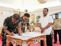 Pemprov Sulsel-Kodam XIV/Hasanuddin Teken PKS Penanganan Banjir Lutra, Gubernur Andi Sudirman: Wujud Kepedulian untuk Masyarakat