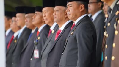 Bupati dan Wakil Bupati Wajo Hadiri Upacara Hari Lahir Pancasila