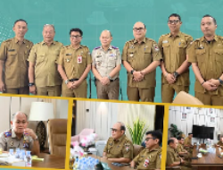 DPMPTSP dan Dinas Tata Ruang Makassar Bahas Integrasi Layanan Pertanahan