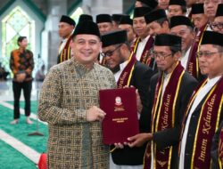 Wali Kota Munafri Lantik 153 Imam Kelurahan, Akan Dapat Insentif dan Perlindungan BPJS Ketenagakerjaan