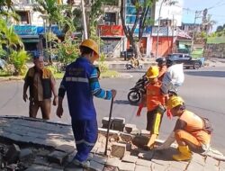 Tak Hanya Tertibkan PKL, Pemkot Makassar Kini Benahi Trotoar dan Drainase Bulogading
