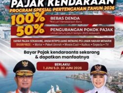 Pemprov Sulsel Bebaskan Denda Pajak Kendaraan 100 Persen, Diskon Pokok Pajak hingga 50 Persen