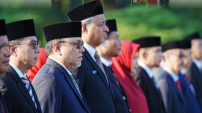 Guna Meningkatkan Kolaborasi dalam Penyelenggaraan Pemerintahan, Kepala Dinas PMPTSP Kota Makassar Hadiri  Upacara Peringatan Hari Lahir Pancasila