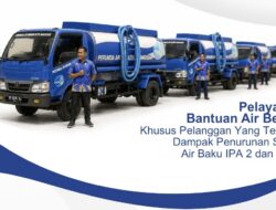 Perumda Air Minum Makassar Siagakan Mobil Tangki Gratis untuk Layani Pelanggan Terdampak Penurunan Suplai Air Baku