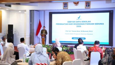 Taruna Ikrar : BPOM, Kemendikdasmen, dan Kementerian Kebudayaan Luncurkan Gerakan Nasional Budaya Pangan Aman di Sekolah
