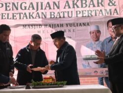Jusuf Kalla Hadiri Peletakan Batu Pertama Masjid Hajjah Yuliana di Melbourne, Tekankan Masjid sebagai Pusat Peradaban