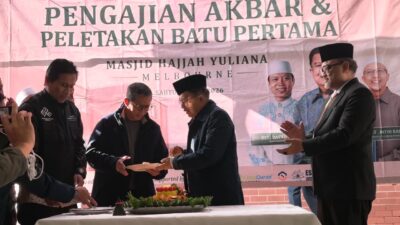Jusuf Kalla Hadiri Peletakan Batu Pertama Masjid Hajjah Yuliana di Melbourne, Tekankan Masjid sebagai Pusat Peradaban