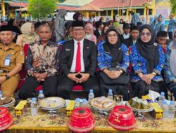 Kadis Pendidikan Wajo Hadiri Perpisahan Siswa Kelas IX SMPN 1 Tanasitolo, Dorong Lulusan Raih Prestasi