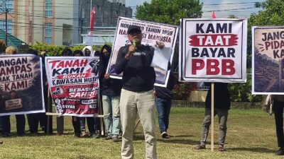 Aksi Damai di PN Sengkang, Warga Daraga Minta Hakim Utamakan Fakta dan Rasa Keadilan