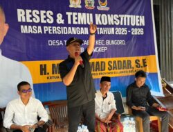Reses di Wilayah Pegunungan Tabo-Tabo Pangkep, Muhammad Sadar Terima Aspirasi Irigasi hingga Penerangan Jalan