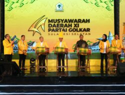 Di Hadapan Ketum Golkar Bahlil Lahadalia, Andi Sudirman: Fraksi Golkar DPRD Sangat Mendukung Pembangunan Daerah