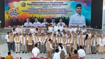 Andi Rosman Resmi Pimpin IKA SMADA STIWA Periode Tahun 2026–2029, 137 Pengurus Dikukuhkan di Wajo