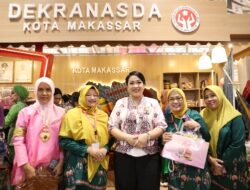 Booth Dekranasda Kota Makassar Diserbu Pengunjung, Kain Lagosi hingga Baju Bodo Jadi Buruan