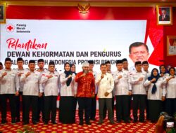 Jusuf Kalla Lantik Pengurus PMI Bengkulu, Tekankan Peran Kemanusiaan Tanpa Batas