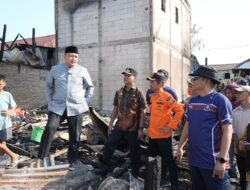 Wali Kota Makassar Tinjau Lokasi Kebakaran di Tallo, Pastikan Kebutuhan Warga Terpenuhi