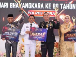 Hari Bhayangkara ke-80, Bupati Sidrap Apresiasi Dedikasi AKBP Fantry Taherong