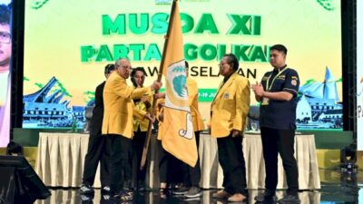 IAS Terpilih Aklamasi Pimpin Golkar Sulsel, Bahlil Targetkan Tambah Kursi pada Pemilu 2029