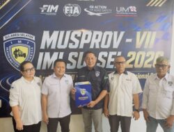 H. Najmuddin Kembalikan Formulir Pendaftaran, Kantongi Dukungan 33 Klub untuk Ketua IMI Sulsel