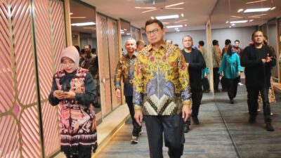 Dukung Asta Cita Presiden Prabowo Subianto, Taruna Ikrar jumpa Kepala BPS Sinkronkan Data Pelaku Usaha untuk Perkuat Pengawasan