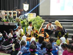 DLH Makassar Kenalkan Pemilahan Sampah Sejak Dini pada Peringatan Hari Anak Nasional