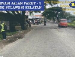 Pekerjaan Paket 2 MYP Sulsel Terus Berlangsung, Marka Jalan dan Talud Mulai Dikerjakan di Sejumlah Ruas