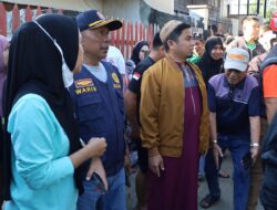 Tasming Hamid Tinjau Korban Kebakaran di Sumur Jodoh, Pastikan Bantuan Segera Disalurkan